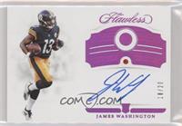 Rookie Gems Signatures - James Washington #/20