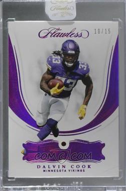 2018 Panini Flawless - [Base] #55 - Dalvin Cook /15 [Uncirculated]