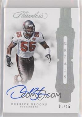 2018 Panini Flawless - Greats - Silver #GR-DB - 2019 Panini Flawless Update - Derrick Brooks /15