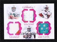 Mark Clayton, Dan Marino, Mark Duper #/7