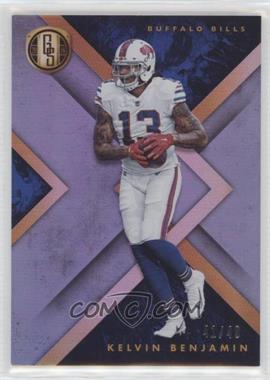 2018 Panini Gold Standard - [Base] - Platinum #6 - Kelvin Benjamin /49