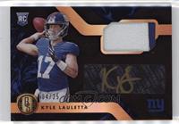 Rookie Jersey Autographs Prime - Kyle Lauletta #/25