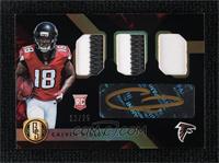 Rookie Jersey Autographs Triple Prime - Calvin Ridley #/25