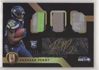 Rookie Jersey Autographs Triple Prime - Rashaad Penny #/25