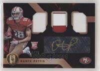 Rookie Jersey Autographs Triple Prime - Dante Pettis #/25