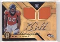 Rookie Jersey Autographs Double - Bradley Chubb #/75