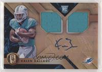 Rookie Jersey Autographs Double - Kalen Ballage #/75