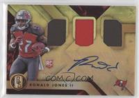 Rookie Jersey Autographs Triple - Ronald Jones II #/75