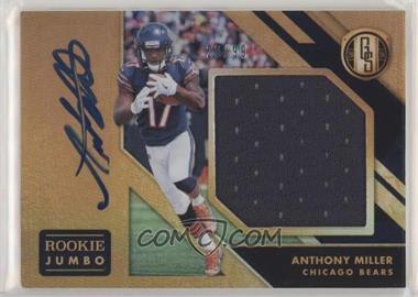 2018 Panini Gold Standard - [Base] #319 - Rookie Jersey Autographs Jumbo - Anthony Miller /99