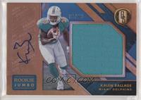 Rookie Jersey Autographs Jumbo - Kalen Ballage #/99