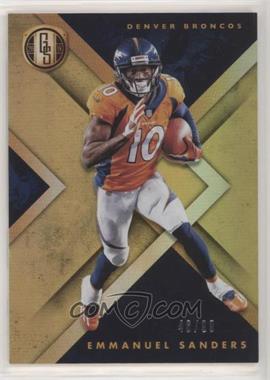 2018 Panini Gold Standard - [Base] #56 - Emmanuel Sanders /99