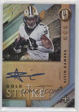 2018 Panini Gold Standard - Gold Strike - Platinum #GS-AK - Alvin Kamara /49