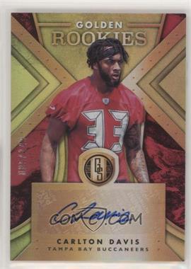 2018 Panini Gold Standard - Golden Rookies Autographs #GR-CD - Carlton Davis /149