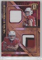 Christian Kirk, Josh Rosen #/49