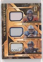 Bradley Chubb, Jaylen Samuels, Nyheim Hines #/49