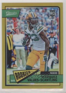 2018 Panini Honors - Classics Update Rookies - Gold #317 - Marquez Valdes-Scantling /25