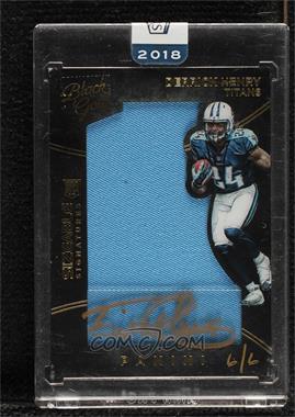2018 Panini Honors - Recollection Collection Autographs #16PBG-83 - Derrick Henry (2016 Panini Black Gold) /6 [Buyback]