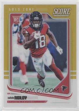 2018 Panini Honors - Score Update Rookies - Gold Zone #447 - Calvin Ridley /50