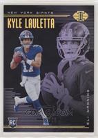 Kyle Lauletta, Eli Manning #/25