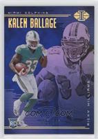 Kalen Ballage, Ricky Williams #/249