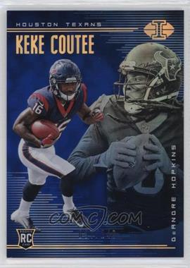 2018 Panini Illusions - [Base] - Trophy Collection Blue #22 - Keke Coutee, DeAndre Hopkins /249