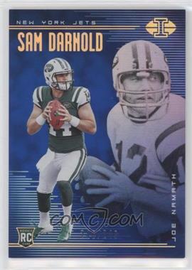 2018 Panini Illusions - [Base] - Trophy Collection Blue #37 - Sam Darnold, Joe Namath /249