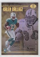 Kalen Ballage, Ricky Williams #/499