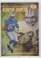 Kerryon Johnson, Barry Sanders [EX to NM] #/499