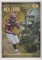 Nick Chubb, Isaiah Crowell #/499