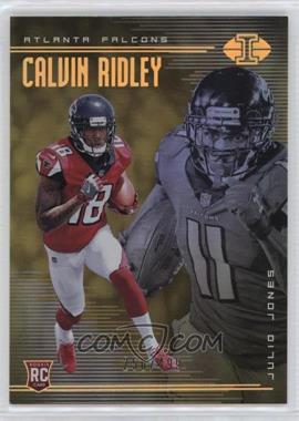 2018 Panini Illusions - [Base] - Trophy Collection Gold #4 - Calvin Ridley, Julio Jones /499