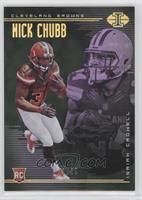 Nick Chubb, Isaiah Crowell #/99