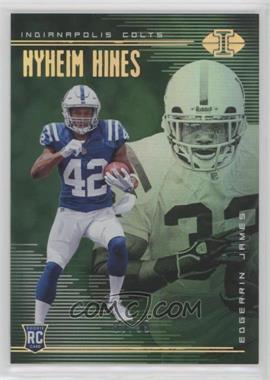 2018 Panini Illusions - [Base] - Trophy Collection Green #33 - Edgerrin James, Nyheim Hines /99