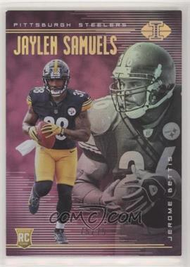2018 Panini Illusions - [Base] - Trophy Collection Pink #17 - Jaylen Samuels, Jerome Bettis /75