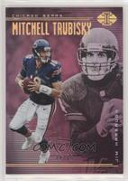 Mitchell Trubisky, Jim Harbaugh #/75