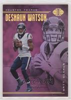 Deshaun Watson, Matt Schaub #/75