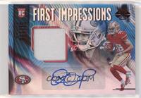 First Impressions Autograph Memorabilia - Dante Pettis #/50