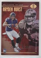 Hayden Hurst, Shannon Sharpe #/199