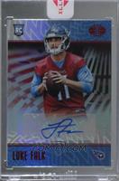 Rookie Signs - Luke Falk [Uncirculated] #/50