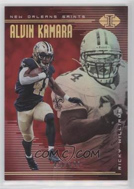 2018 Panini Illusions - [Base] - Trophy Collection Red #50 - Alvin Kamara, Ricky Williams /199