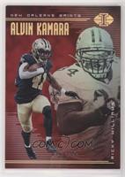 Alvin Kamara, Ricky Williams [EX to NM] #/199