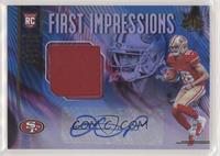 First Impressions Autograph Memorabilia - Dante Pettis #/299