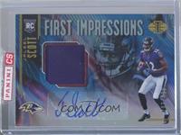 First Impressions Autograph Memorabilia - Jaleel Scott [Uncirculated] #/499