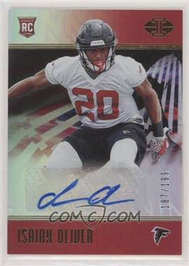2018 Panini Illusions - [Base] #142 - Rookie Signs - Isaiah Oliver /199