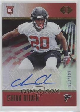 2018 Panini Illusions - [Base] #142 - Rookie Signs - Isaiah Oliver /199