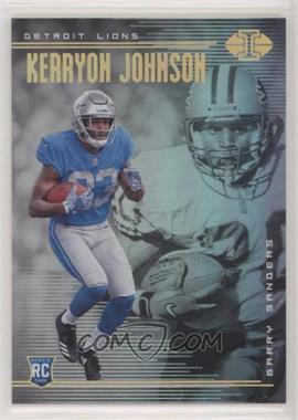 2018 Panini Illusions - [Base] #23 - Kerryon Johnson, Barry Sanders