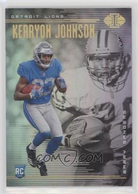 2018 Panini Illusions - [Base] #23 - Kerryon Johnson, Barry Sanders