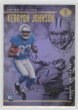 2018 Panini Illusions - [Base] #23 - Kerryon Johnson, Barry Sanders