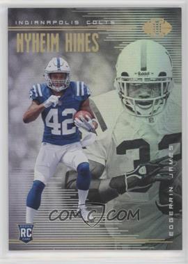 2018 Panini Illusions - [Base] #33 - Edgerrin James, Nyheim Hines