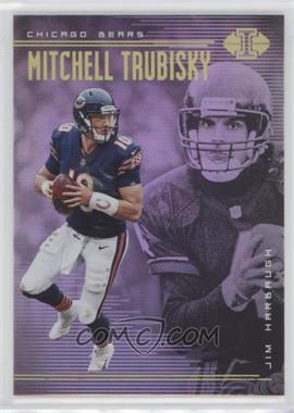 2018 Panini Illusions - [Base] #41 - Mitchell Trubisky, Jim Harbaugh