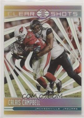 2018 Panini Illusions - Clear Shots #CS-CC - Calais Campbell